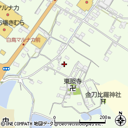 香川県東かがわ市白鳥376周辺の地図
