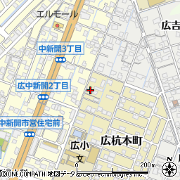 広島県呉市広杭本町22-34周辺の地図