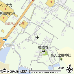 香川県東かがわ市白鳥376-1周辺の地図