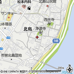 和歌山県和歌山市北島245周辺の地図