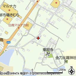 香川県東かがわ市白鳥377周辺の地図