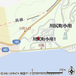 鍵屋の緊急隊・呉川尻町店周辺の地図