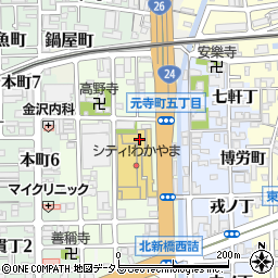 株式会社松源　元寺店周辺の地図