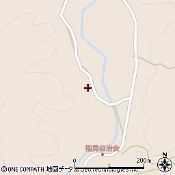 山口県下関市豊田町大字稲見1208周辺の地図