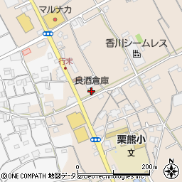 香川県丸亀市綾歌町栗熊東79-8周辺の地図