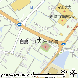 香川県東かがわ市白鳥444-1周辺の地図