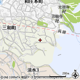 広島県呉市三和町24周辺の地図
