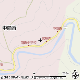 和歌山県伊都郡高野町中筒香237周辺の地図