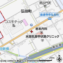 焼肉松坂 国道店周辺の地図