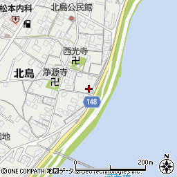 和歌山県和歌山市北島189周辺の地図