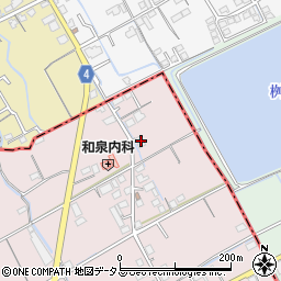 香川県善通寺市与北町726周辺の地図