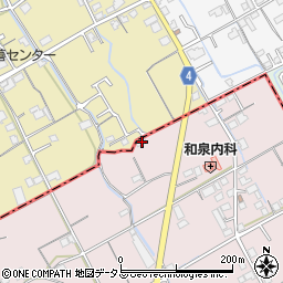 香川県善通寺市与北町796周辺の地図