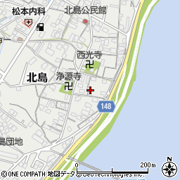和歌山県和歌山市北島183周辺の地図