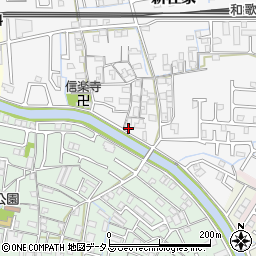 和歌山県和歌山市新在家244周辺の地図
