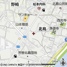 和歌山県和歌山市北島289周辺の地図
