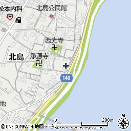 和歌山県和歌山市北島191周辺の地図