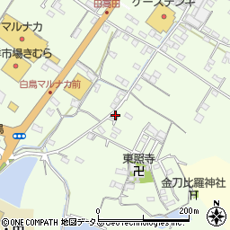 香川県東かがわ市白鳥377-5周辺の地図