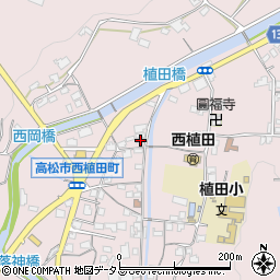 香川県高松市西植田町3052周辺の地図