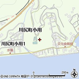 広島県呉市川尻町小用周辺の地図