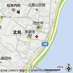 和歌山県和歌山市北島178周辺の地図