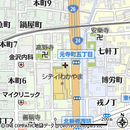 和歌山県和歌山市元寺町5丁目周辺の地図