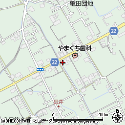 香川県丸亀市垂水町3233-8周辺の地図