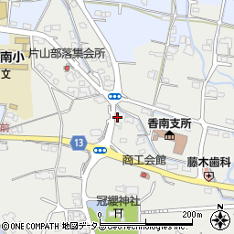 香川県高松市香南町由佐1304周辺の地図