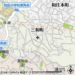 広島県呉市三和町13-10周辺の地図