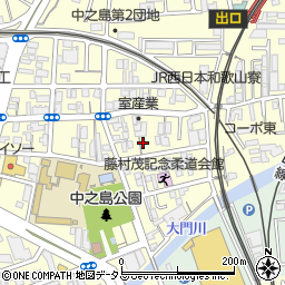 和歌山県和歌山市中之島1293周辺の地図