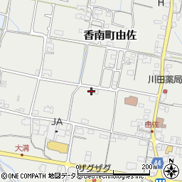 香川県高松市香南町由佐372周辺の地図
