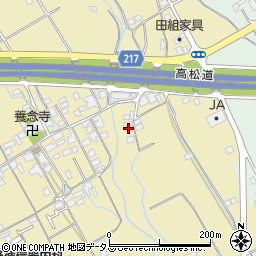香川県善通寺市下吉田町524周辺の地図
