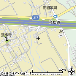 香川県善通寺市下吉田町538周辺の地図