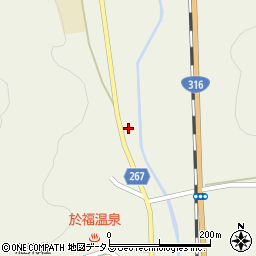 山口県美祢市於福町上古屋4245周辺の地図