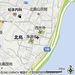 和歌山県和歌山市北島177周辺の地図