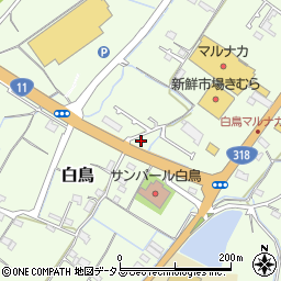 香川県東かがわ市白鳥442周辺の地図