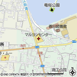 マルヨシセンター川東店周辺の地図