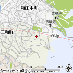 広島県呉市三和町25-10周辺の地図