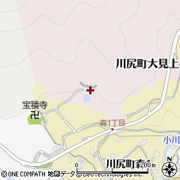 広島県呉市川尻町大見上周辺の地図