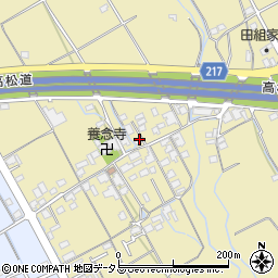 香川県善通寺市下吉田町744周辺の地図