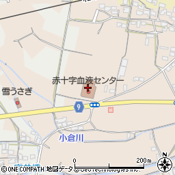 和歌山県赤十字血液センター周辺の地図