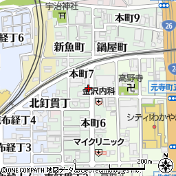 和歌山県和歌山市本町7丁目周辺の地図