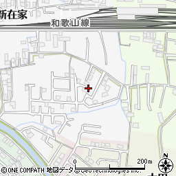 和歌山県和歌山市新在家周辺の地図