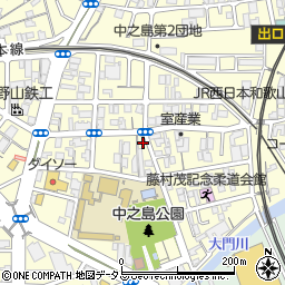 和歌山県和歌山市中之島1215周辺の地図