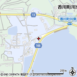 香川県高松市香川町川内原80周辺の地図
