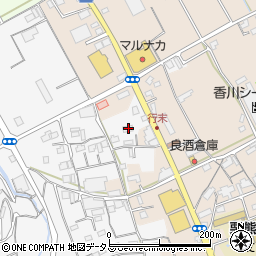 香川県丸亀市綾歌町栗熊西1131周辺の地図
