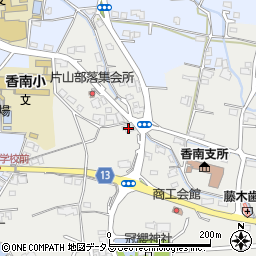香川県高松市香南町由佐1300周辺の地図