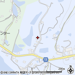 香川県高松市香川町川内原1447周辺の地図