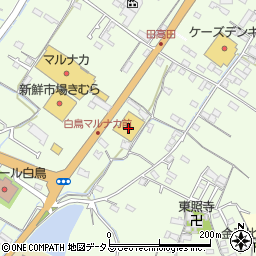 香川県東かがわ市白鳥259周辺の地図