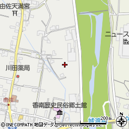 香川県高松市香南町由佐273周辺の地図