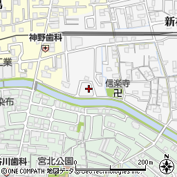 和歌山県和歌山市新在家185周辺の地図
